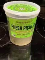 Mängden socker i Fresh pickles