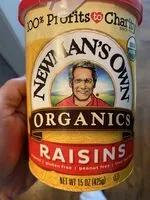 Mängden socker i Newman's own organics, the second generation, raisins