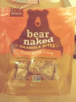 Mängden socker i Peanut butter honey granola bites gluten free