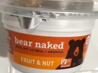 Mängden socker i Fruit and nut oatmeal