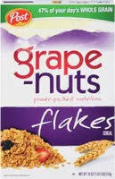 Mängden socker i Post grape-nuts flakes cereal