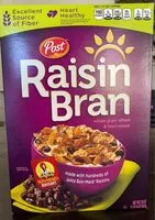 Mängden socker i Raisin bran cereal