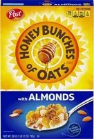 Mängden socker i With crispy almonds cereal value size