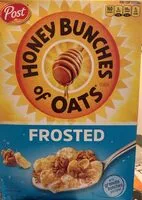 Mängden socker i Honey bunches of oats frosted