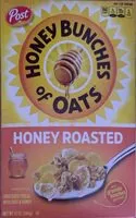 Mängden socker i Honey Bunches of oats honey roasted