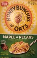 Mängden socker i Maple and Pecans