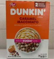 Mängden socker i Dunkin’ Caramel Macchiato Cereal