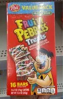 Mängden socker i Fruity pebbles treat