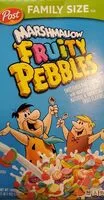 Mängden socker i Marshmallow fruity pebbles