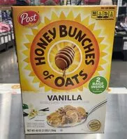 Mängden socker i Honey Bunches of Oats Vanilla