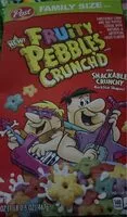 Mängden socker i Fruity Pebbles Crunched