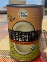 Mängden socker i organic coconut cream