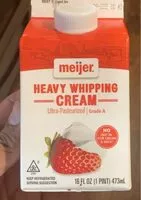 Mängden socker i Heavy Whipping Cream