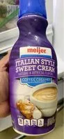 Mängden socker i Italian Sweet Cream