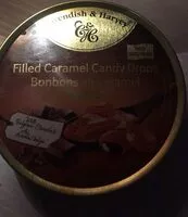 Mängden socker i Filled caramel candy drops