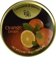 Mängden socker i Harvey candy tin orange