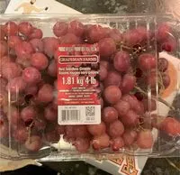 Mängden socker i Grapes