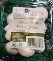 Mängden socker i Champignons blanc entiers