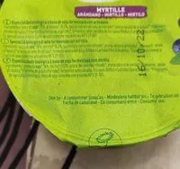 Mängden socker i so soja Blueberry