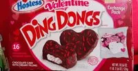Mängden socker i Hostess valentine ding dongs