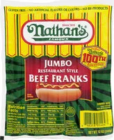 Mängden socker i Jumbo Restaurant Style Beef Franks