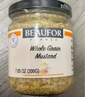 Mängden socker i Whole Grain Mustard
