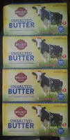 Mängden socker i Unsalted butter, unsalted