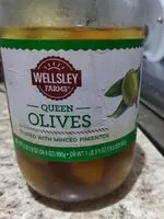 Mängden socker i Imported Spanish Queen Olives Stuffed With Minced Pimientos