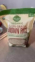 Mängden socker i Organic Long Grain Brown Rice