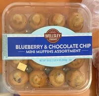 Mängden socker i Blueberry chocolate chip