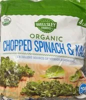 Mängden socker i Organic chopped spinach & kale