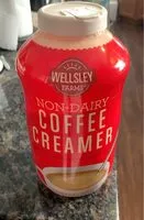 Mängden socker i Non-dairy coffee creamer