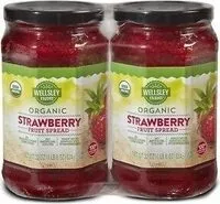 Mängden socker i Organic Strawberry Fruit Spread