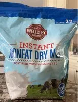 Mängden socker i Instant nonfat dry milk