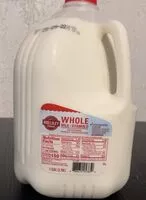 Mängden socker i Whole milk