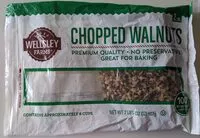 Mängden socker i Chopped Walnuts