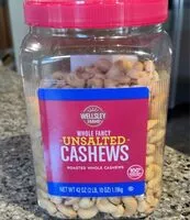 Mängden socker i Unsalted Cashews