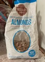 Mängden socker i Almonds