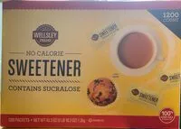 Mängden socker i Wesley Farms Sweetner