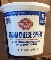 Mängden socker i Cream cheese spread