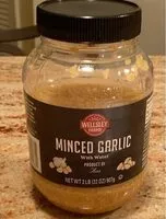 Mängden socker i Minced Garlic with Water