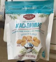 Mängden socker i Dry roasted macadamias