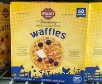 Mängden socker i Blueberry Waffles