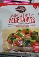 Mängden socker i Asian stir fry vegetables