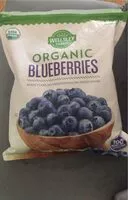 Mängden socker i organic blueberries