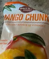 Mängden socker i Frozen Mango Chunks