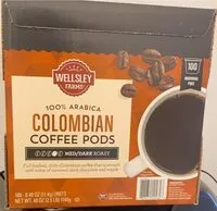 Mängden socker i Colombian coffee pods