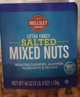 Mängden socker i Extra Fancy Salted Mixed Nuts