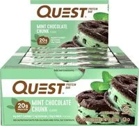 Mängden socker i Mint chocolate chunk protein bars