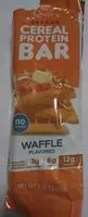 Mängden socker i Cereal protein bar, Waffle